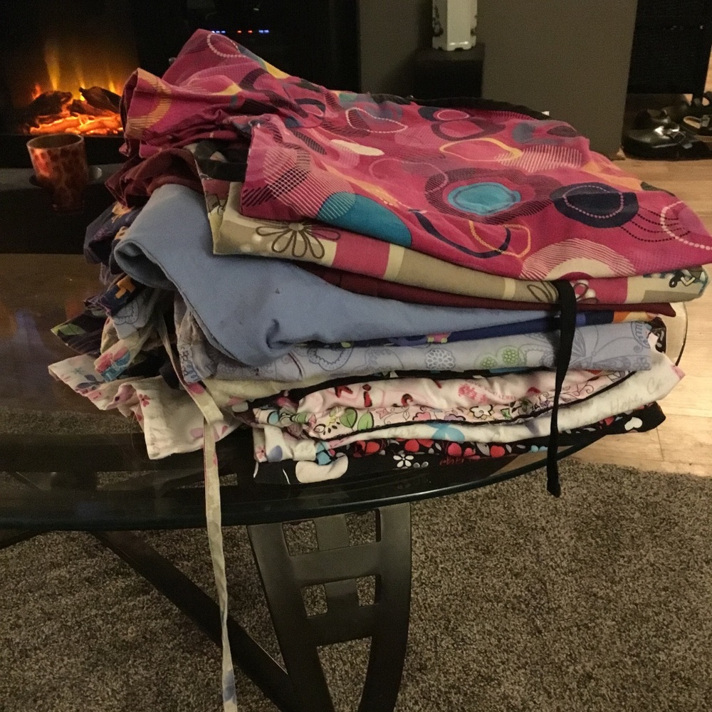 Scrub tops